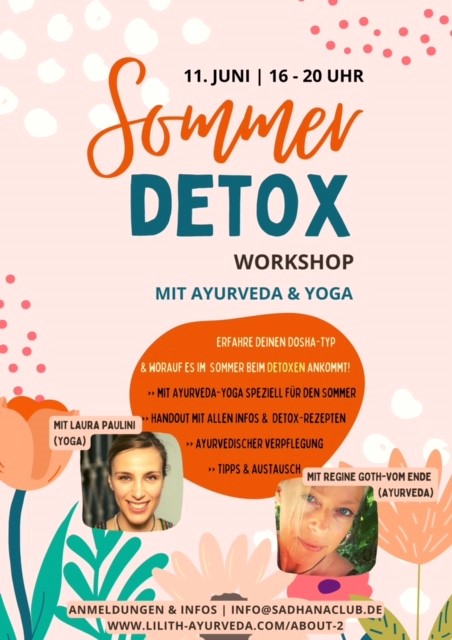 Sommer Detox Workshop Ayurveda und Yoga