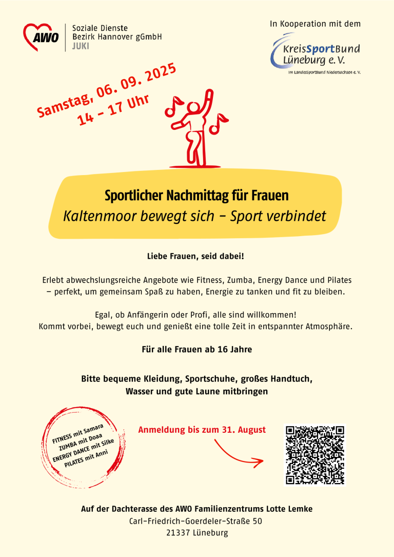 Frauensporttag in Lüneburg am 06.09.2025