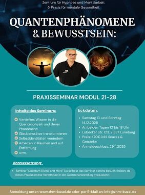 Quantenheilung Seminar in Lüneburg, Etienne Blien