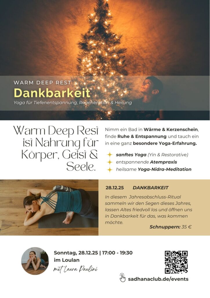 Warm Deep Rest Yoga in Lüneburg, Laura Paulini