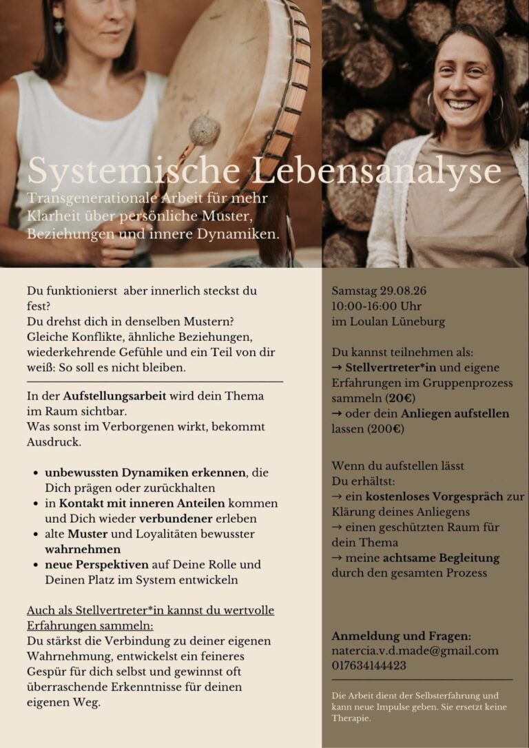 Systemische Lebensanalyse in Lüneburg